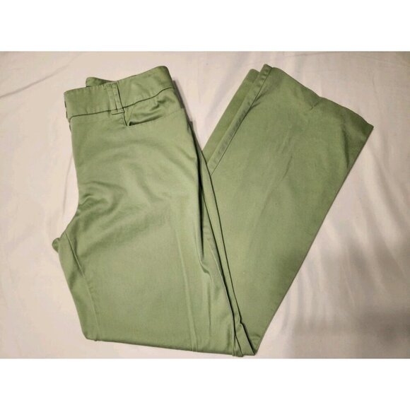 New York & Company Light Green Women Casual Business Work Pants Size 4 - Picture 7 of 10